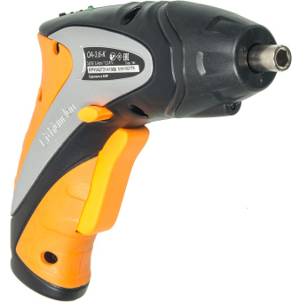 Отвертка аккум. Вихрь ОА-3,6-К аккум. патрон:Шестигранник 6.35 мм (1/4) (кейс в комплекте) (72/14/10) - купить недорого с доставкой в интернет-магазине