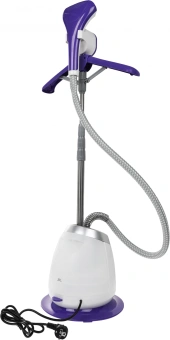 Отпариватель напольный Kitfort КТ-990 1580Вт белый/синий - купить недорого с доставкой в интернет-магазине
