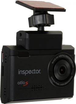 Видеорегистратор с радар-детектором Inspector AtlaS GPS ГЛОНАСС черный - купить недорого с доставкой в интернет-магазине