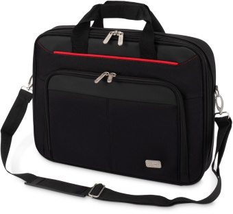 Сумка для ноутбука 15.6" PC Pet PCP-A9015BK черный/красный нейлон - купить недорого с доставкой в интернет-магазине