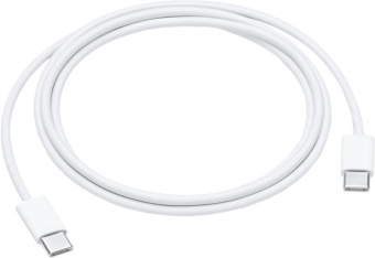 Кабель Apple MM093ZM/A USB Type-C (m)-USB Type-C (m) 1м белый (упак.:1шт) - купить недорого с доставкой в интернет-магазине