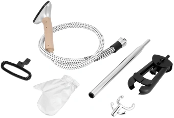 Отпариватель напольный Kitfort КТ-9357 2200Вт оранжевый/белый - купить недорого с доставкой в интернет-магазине