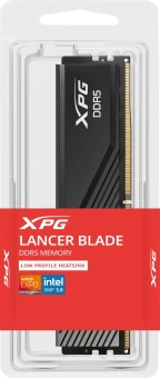 Память DDR5 16GB 5600MHz A-Data AX5U5600C4616G-SLABBK XPG Lancer Blade RTL Gaming PC5-44800 CL46 DIMM ECC 288-pin 1.1В kit dual rank с радиатором Ret - купить недорого с доставкой в интернет-магазине