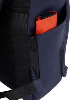 Рюкзак Piquadro Corner 2.0 CA6291C2OW/BLU роллтоп синий полиуретан/полиэстер - купить недорого с доставкой в интернет-магазине