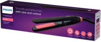 Выпрямитель Philips BHS376/00 черный макс.темп.:230С покрытие:керамическое - купить недорого с доставкой в интернет-магазине