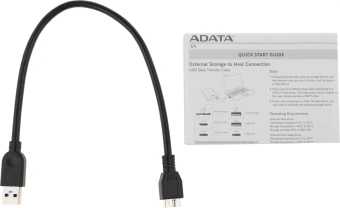Жесткий диск A-Data USB 3.1 1TB AHV620S-1TU31-CWH HV620S 2.5" белый - купить недорого с доставкой в интернет-магазине
