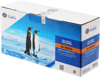 Картридж лазерный G&G GG-Q6003A пурпурный (2000стр.) для HP CLJ 1600/2600/2605N, LBP 5000/5100 Canon - купить недорого с доставкой в интернет-магазине
