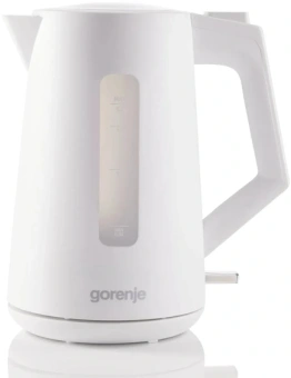 Чайник электрический Gorenje K17OPW 1.7л. 2200Вт белый корпус: пластик - купить недорого с доставкой в интернет-магазине