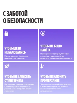 Термоголовка для радиатора Yandex YNDX-00518 белый - купить недорого с доставкой в интернет-магазине
