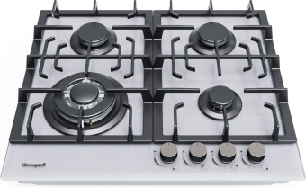 Газовая варочная поверхность Weissgauff HGG 641 WV белый - цена, купить или заказать с доставкой в интернет-магазине Газовая варочная поверхность Weissgauff HGG 641 WV белый - купить недорого с доставкой в интернет-магазине