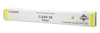 Картридж лазерный Canon C-EXV34Y 3785B002 желтый для Canon iR C2020/C2025/C2030/C2220/C2225/C2230 - купить недорого с доставкой в интернет-магазине