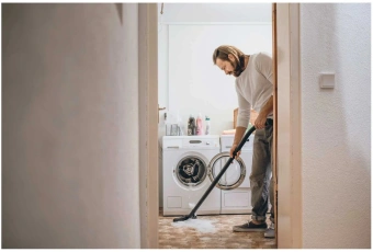 Строительный пылесос Karcher WD 5 P S V-25/5/22 1100Вт (уборка: сухая/сбор воды/выдув) желтый - купить недорого с доставкой в интернет-магазине