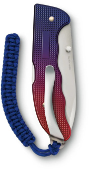 Нож перочинный Victorinox Evoke Alox (0.9415.D221) 136мм 5функц. синий/красный подар.коробка - купить недорого с доставкой в интернет-магазине