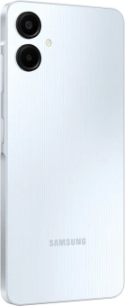 Смартфон Samsung SM-A065F Galaxy A06 128Gb 4Gb голубой моноблок 3G 4G 6.7" 720x1600 Android 14 50Mpix 802.11 a/b/g/n/ac GPS GSM900/1800 GSM1900 TouchSc - купить недорого с доставкой в интернет-магазине