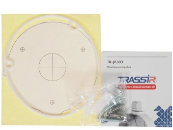 Монтажная коробка Trassir TR-JB303 - купить недорого с доставкой в интернет-магазине