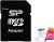 Флеш карта microSDXC 256GB Silicon Power SP256GBSTXBV1V20SP Elite + adapter - купить недорого с доставкой в интернет-магазине