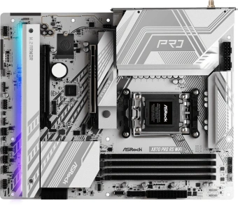 Материнская плата Asrock X870 PRO RS WIFI Socket AM5 AMD X870 4xDDR5 ATX AC`97 8ch(7.1) 2.5Gg RAID+HDMI - купить недорого с доставкой в интернет-магазине