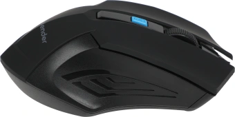 Мышь Defender Accura MM-275 черный/синий оптическая 1600dpi беспров. USB 5but (52275) - купить недорого с доставкой в интернет-магазине