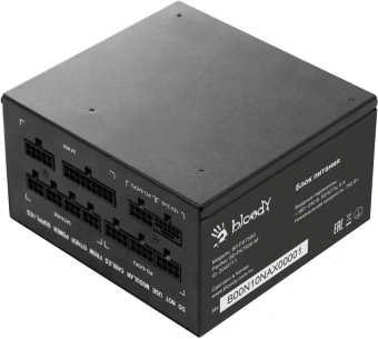 Блок питания Bloody ATX 750W BD-PS750G 80+ gold (20+4pin) APFC 120mm fan 6xSATA Cab Manag RTL - купить недорого с доставкой в интернет-магазине