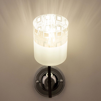 Светильник Hiper Sally H010-1 настен. черный/хром - купить недорого с доставкой в интернет-магазине