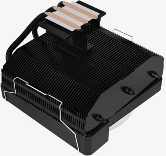 Устройство охлаждения(кулер) Aerocool Cylon 3H ARGB Soc-AM5/AM4/1200/1700/1851 черный 4-pin 13-24dB Al+Cu 125W 480gr Ret (CYLON 3H ARGB PWM 4P) - купить недорого с доставкой в интернет-магазине