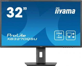 Монитор Iiyama 31.5" ProLite XB3270QSU-B1 черный IPS 16:9 HDMI M/M матовая HAS Piv 250cd 178гр/178гр 2560x1440 100Hz DP 2K USB 8.6кг - цена, купить или заказать с доставкой в интернет-магазине Монитор Iiyama 31.5" ProLite XB3270QSU-B1 черный IPS 16:9 HDMI M/M матовая HAS Piv 250cd 178гр/178гр 2560x1440 100Hz DP 2K USB 8.6кг - купить недорого с доставкой в интернет-магазине