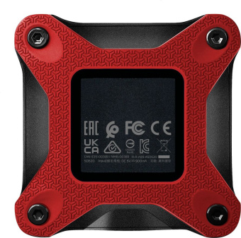 Накопитель SSD A-Data USB 3.1 1TB SD620-1TCRD SD620 2.5" красный - купить недорого с доставкой в интернет-магазине