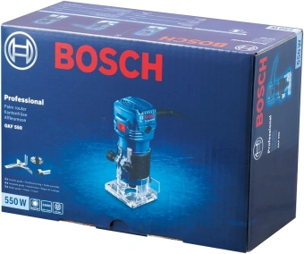 Фрезер Bosch GKF 550 550Вт 33000об/мин макс.ход:38мм - купить недорого с доставкой в интернет-магазине