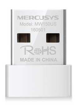 Сетевой адаптер Wi-Fi Mercusys MW150US N150 USB 2.0 - купить недорого с доставкой в интернет-магазине