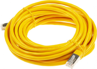 Патч-корд Premier PP6-5M/Y-O 10000Гбит/с FTP 4 пары cat.6 CCA molded 5м желтый RJ-45 (m)-RJ-45 (m) - купить недорого с доставкой в интернет-магазине
