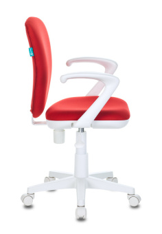 Кресло детское Бюрократ KD-W10AXSN красный 26-22 крестов. пластик пластик белый - купить недорого с доставкой в интернет-магазине