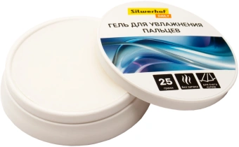 Подушка для смачивания пальцев Silwerhof DAILY гелевая 25гр - купить недорого с доставкой в интернет-магазине