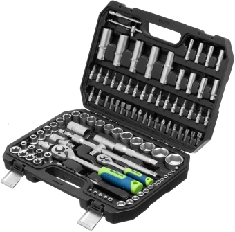 Набор инструментов Сибртех 13389 108 предметов (жесткий кейс) - купить недорого с доставкой в интернет-магазине