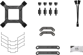 Устройство охлаждения(кулер) PcCooler RT620 BK Soc-AM5/AM4/1151/1200/2066/1700 черный 4-pin 28-32dB Al+Cu 265W Ret (RT620-BKNWXX-GL) - купить недорого с доставкой в интернет-магазине