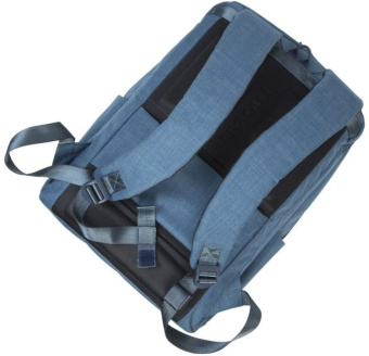 Рюкзак для ноутбука 17.3" Riva 8365 синий полиэстер женский дизайн (8365 BLUE) - купить недорого с доставкой в интернет-магазине