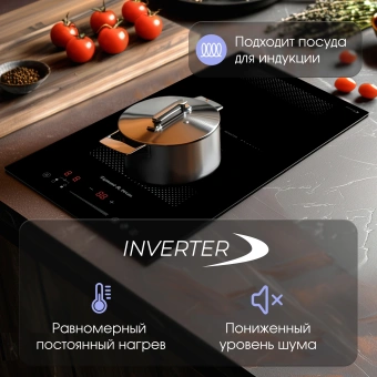 Индукционная варочная поверхность Zigmund & Shtain CI 61.3 B черный - купить недорого с доставкой в интернет-магазине