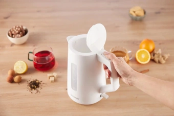 Чайник электрический Gorenje K17OPW 1.7л. 2200Вт белый корпус: пластик - купить недорого с доставкой в интернет-магазине
