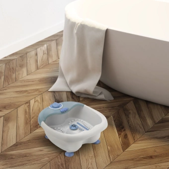 Гидромассажная ванночка для ног Vitek 1381-VT-02 белый/синий - купить недорого с доставкой в интернет-магазине