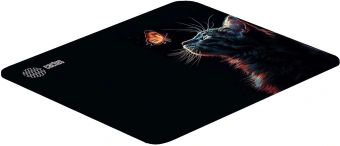 Коврик для мыши Cactus Night Cat 220x180x2мм (CS-MP-P12XS) - цена, купить или заказать с доставкой в интернет-магазине Коврик для мыши Cactus Night Cat 220x180x2мм (CS-MP-P12XS) - купить недорого с доставкой в интернет-магазине