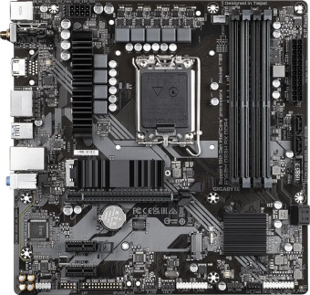 Материнская плата Gigabyte B760M DS3H AX DDR4 Soc-1700 Intel B760 4xDDR4 mATX AC`97 8ch(7.1) 2.5Gg RAID+HDMI+DP - купить недорого с доставкой в интернет-магазине