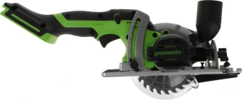 Циркулярная пила (дисковая) Greenworks G24MCS (ручная) D диска.:115мм (1501207) - купить недорого с доставкой в интернет-магазине