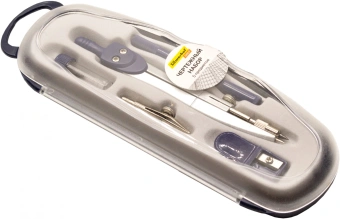 Готовальня Silwerhof Daily корпус синий металл 12см в компл.:5 предметов - купить недорого с доставкой в интернет-магазине