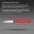 Нож кухонный Victorinox Swiss Classic (6.7301.C1) стальной для чистки овощей и фруктов лезв.60мм прямая заточка красный - купить недорого с доставкой в интернет-магазине
