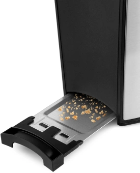 Тостер Kitfort КТ-6248 800Вт нержавеющая сталь/черный - купить недорого с доставкой в интернет-магазине