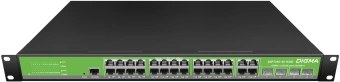 Коммутатор Digma DSP724G-4C-R300 (L2+) 24x1Гбит/с 4xКомбо(1000BASE-T/SFP) 24PoE 24PoE+ 300W управляемый - купить недорого с доставкой в интернет-магазине
