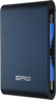 Жесткий диск Silicon Power USB3.0 1TB SP010TBPHDA80S3B A80 Armor 2.5" синий - купить недорого с доставкой в интернет-магазине