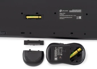 Клавиатура + мышь Оклик S275W клав:черный мышь:черный USB беспроводная slim Multimedia (1993113) - купить недорого с доставкой в интернет-магазине
