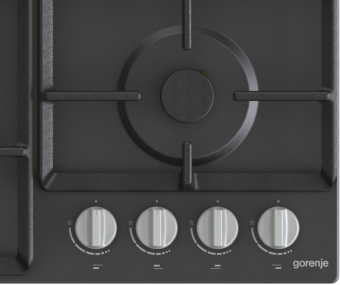 Газовая варочная поверхность Gorenje G641EXB черный - купить недорого с доставкой в интернет-магазине