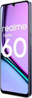 Смартфон Realme RMX3933 Note 60 128Gb 6Gb черный моноблок 3G 4G 2Sim 6.74" 720x1600 Android 14 32Mpix 802.11 a/b/g/n/ac GPS GSM900/1800 GSM1900 TouchSc A-GPS microSD - купить недорого с доставкой в интернет-магазине