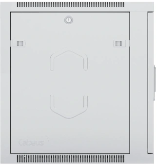 Шкаф коммутационный Cabeus (SH-05F-9U60/35) настенный 9U 600x350мм пер.дв.стекл 60кг серый 290мм 501мм IP20 сталь - купить недорого с доставкой в интернет-магазине